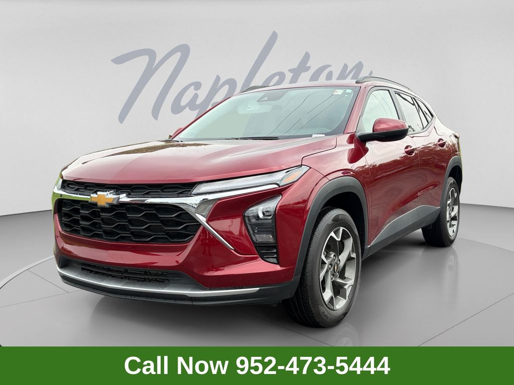 Red (Crimson Metallic) 2025 Chevrolet Trax LT FWD SUV / Crossover Front-Wheel Drive 6-Speed Automatic