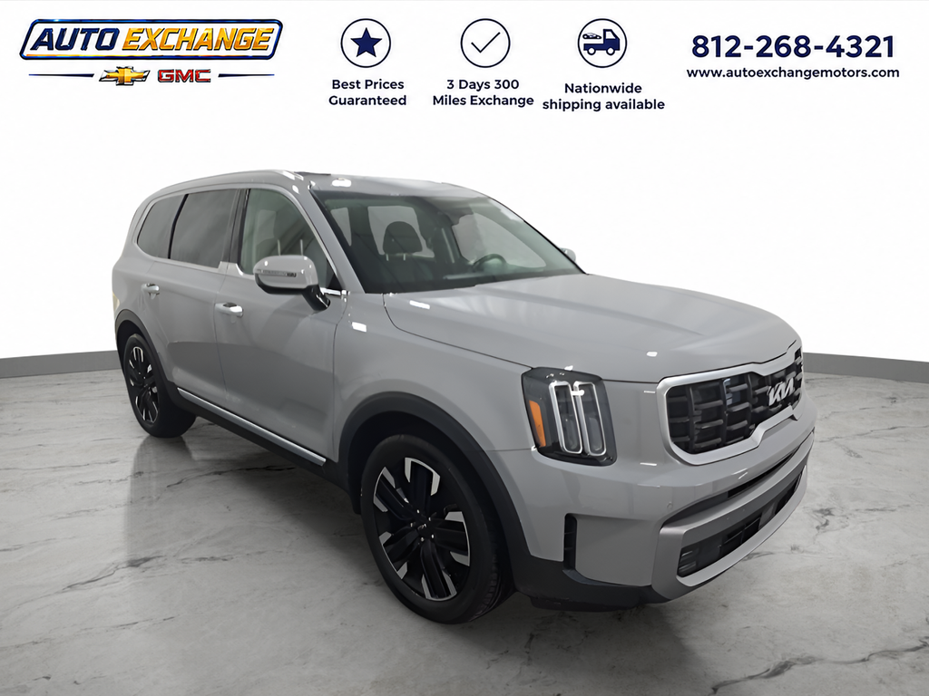 Wolf Gray 2023 Kia Telluride SUV / Crossover All-Wheel Drive 8-Speed Automatic