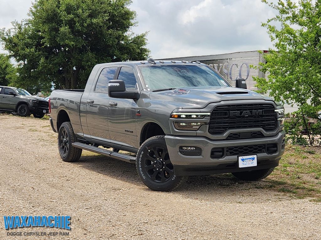 Ceramic Gray Clearcoat 2026 RAM 2500 Laramie Mega Cab 4WD Pickup Truck Four-Wheel Drive 8-Speed Automatic