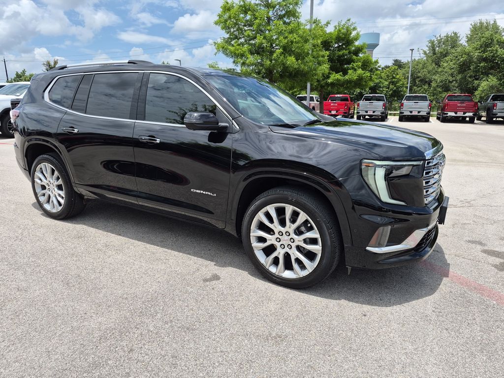 Black (Ebony Twilight Metallic) 2024 GMC Acadia Denali AWD SUV / Crossover Four-Wheel Drive 8-Speed Automatic