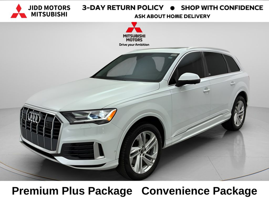 Glacier White 2023 Audi Q7 SUV / Crossover All-Wheel Drive 8-Speed Automatic