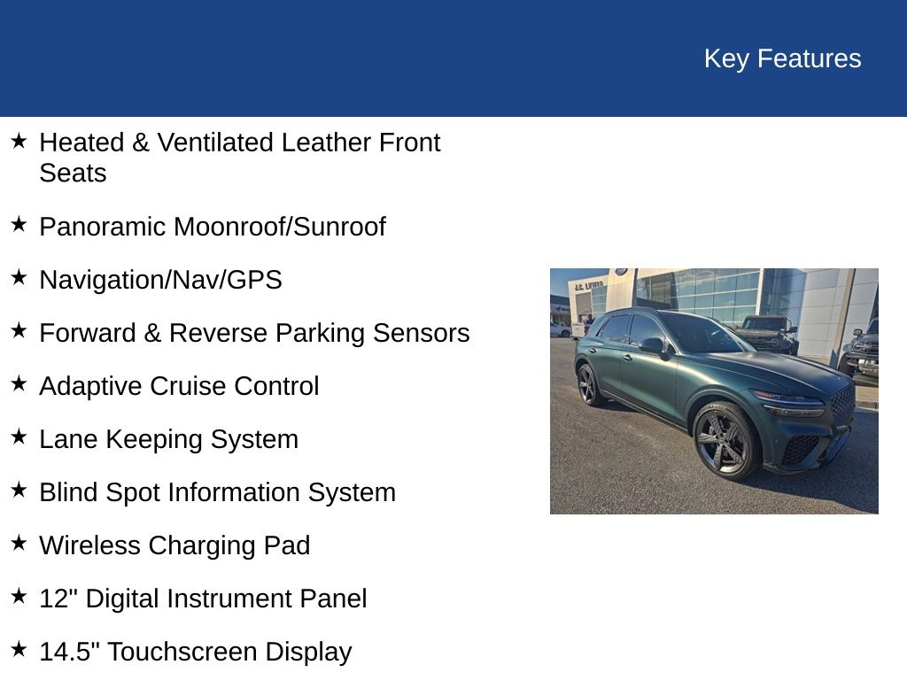 2024 Genesis GV70 2.5T Standard