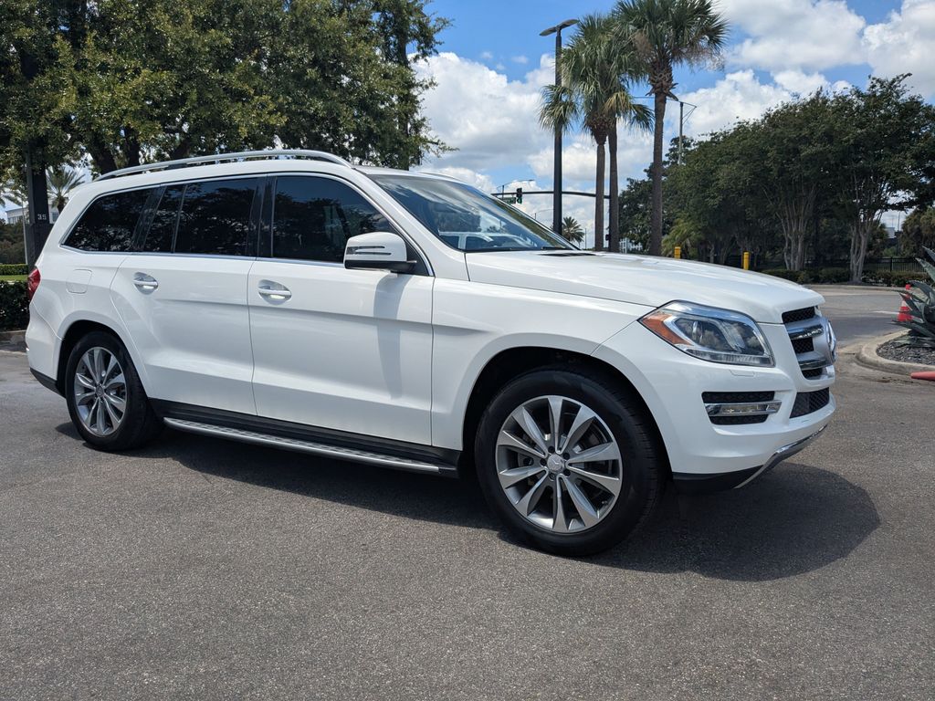 Polar White 2016 Mercedes-Benz GL-Class SUV / Crossover All-Wheel Drive 7-Speed Automatic