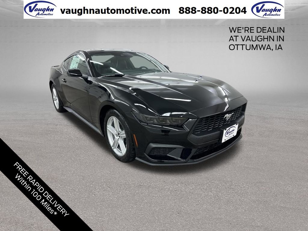 Black 2026 Ford Mustang Coupe  Automatic