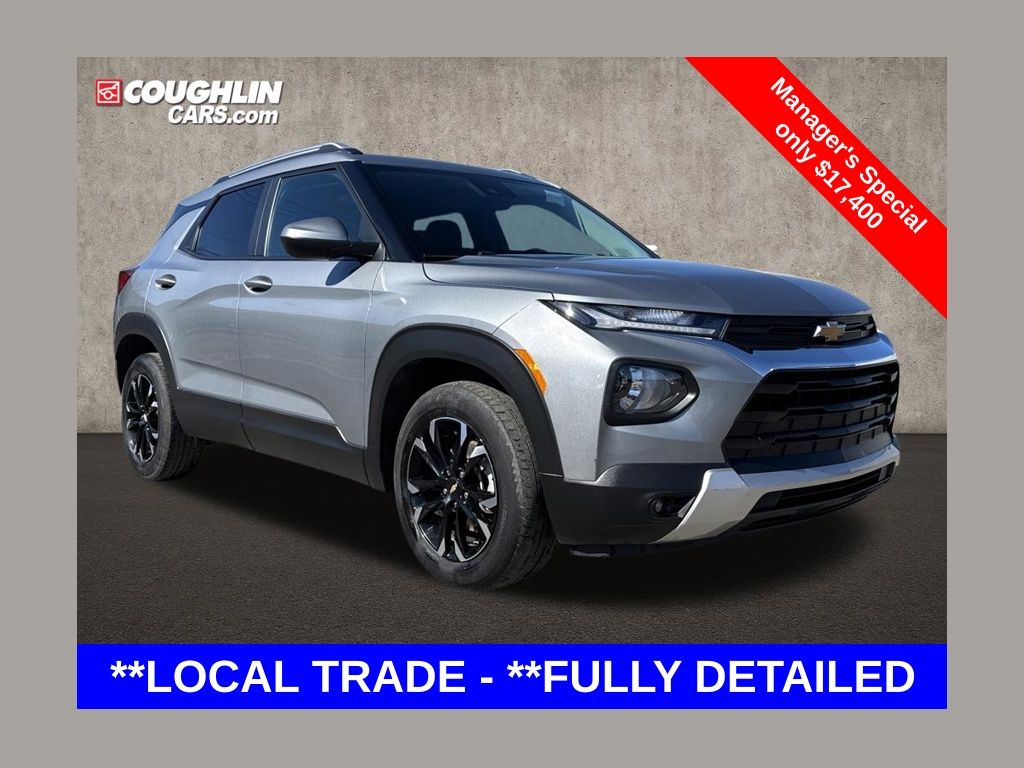 Sterling Gray Metallic 2023 Chevrolet Trailblazer LT FWD SUV / Crossover Front-Wheel Drive Continuously Variable Transmission