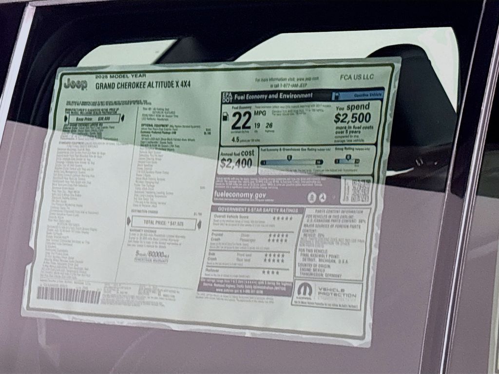 2025 Jeep Grand Cherokee Altitude X