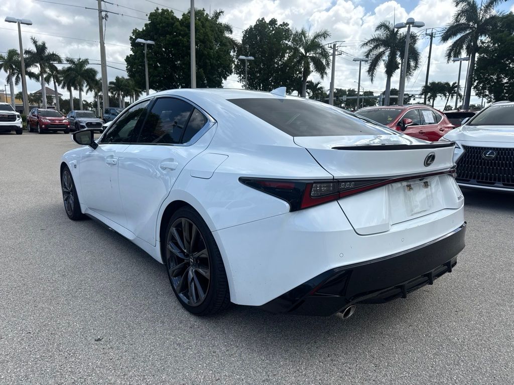 Certified Used 2023 White Lexus 350 F SPORT image 4