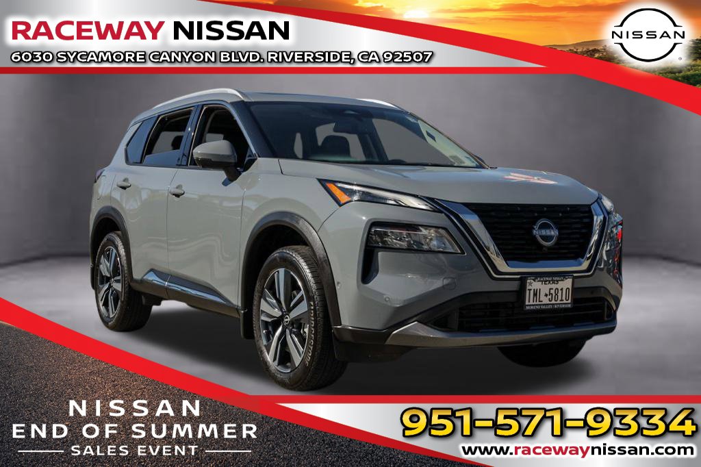 Boulder Gray Pearl 2023 Nissan Rogue SUV / Crossover Front-Wheel Drive Continuously Variable Transmission