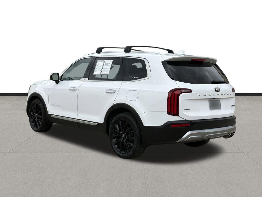 2021 Kia Telluride SX White at Joe Myers Mazda Kia