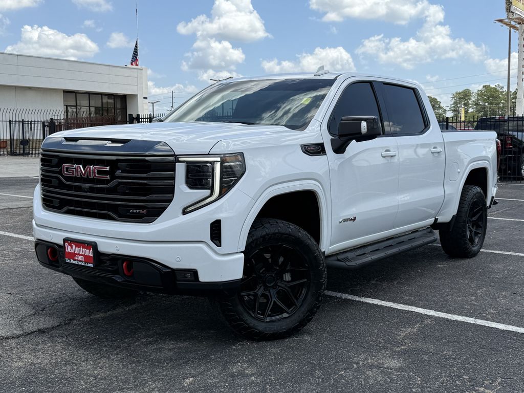 2024 GMC Sierra 1500 AT4 White at Parkway Family Mazda