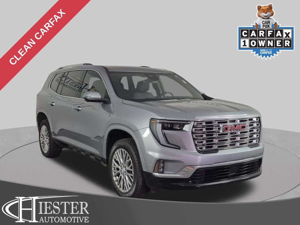 Sterling Metallic 2025 GMC Acadia SUV / Crossover Front-Wheel Drive 8-Speed Automatic