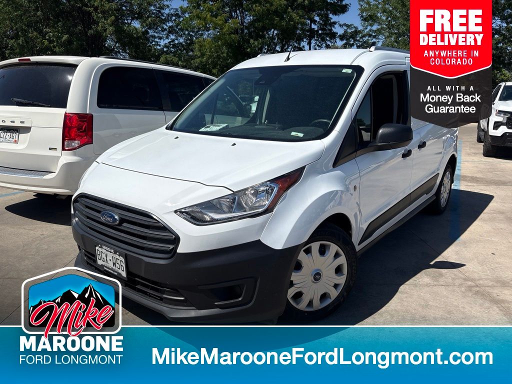 Frozen White 2019 Ford Transit Connect Van Front-Wheel Drive 8-Speed Automatic