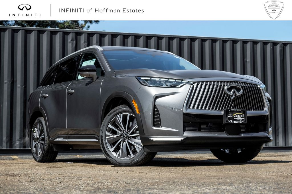 Gray (Graphite Shadow) 2026 INFINITI QX60 Luxe AWD SUV / Crossover All-Wheel Drive 9-Speed Automatic