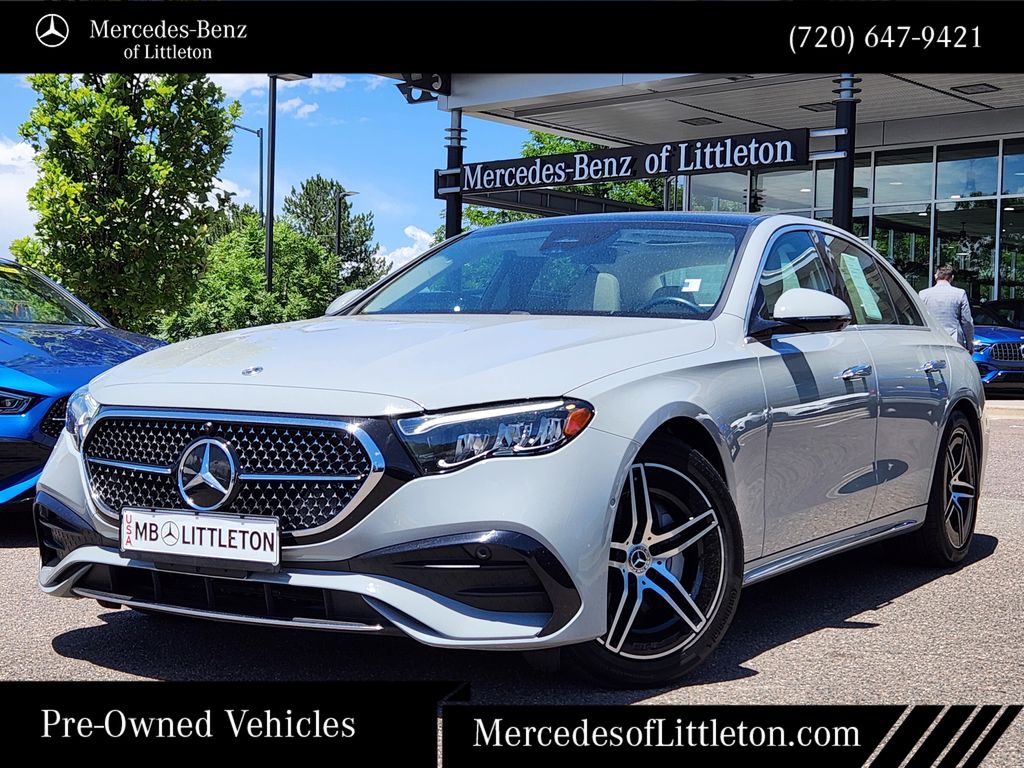 MANUFAKTUR Alpine Gray 2024 Mercedes-Benz E-Class Sedan All-Wheel Drive 9-Speed Automatic