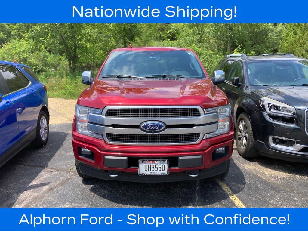 Ruby Red Metallic 2019 Ford F-150 Pickup Truck Four-Wheel Drive Automatic