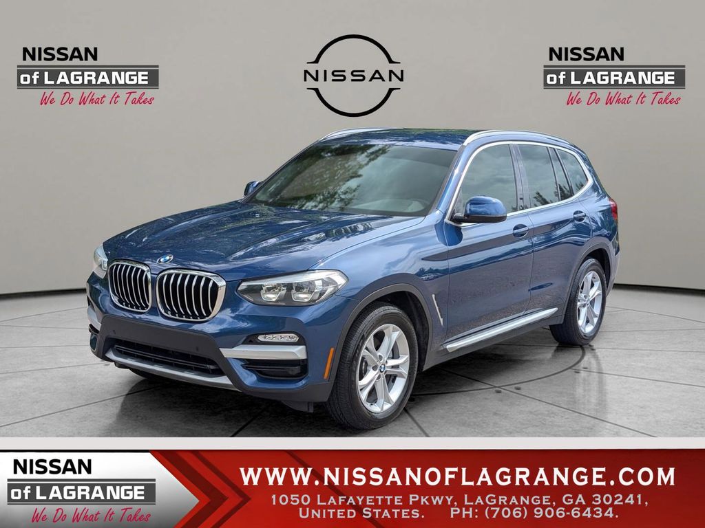 Phytonic Blue Metallic 2019 BMW X3 sDrive30i RWD SUV / Crossover Rear-Wheel Drive 8-Speed Automatic