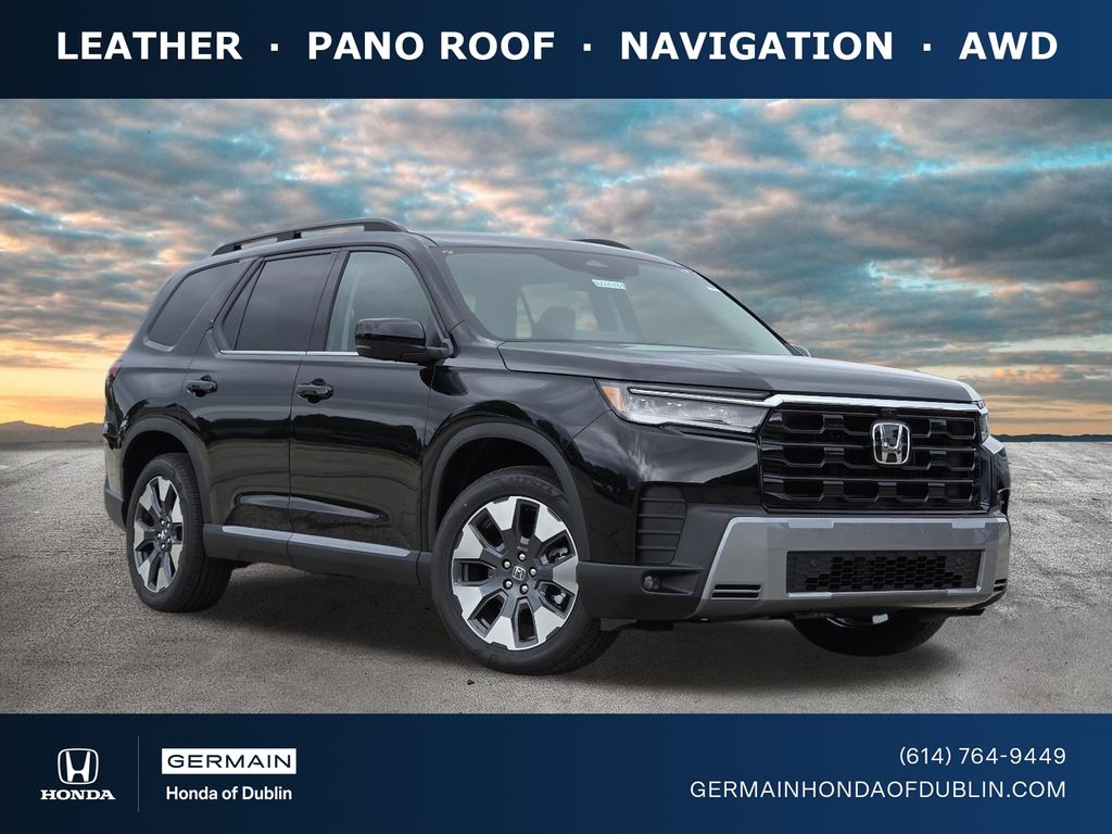 Crystal Black Pearl 2026 Honda Pilot SUV / Crossover All-Wheel Drive Automatic