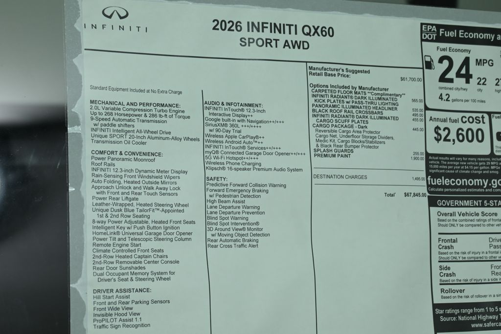 Thumbnail: 2026 INFINITI QX60 - 31