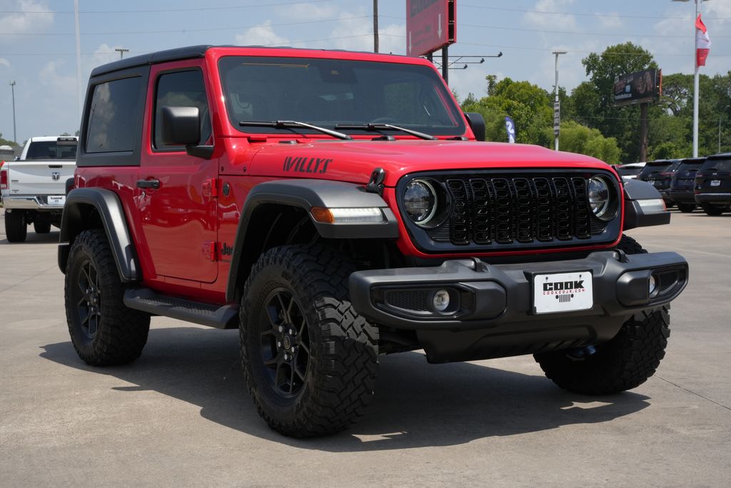 2024 Jeep Wrangler Sport Red at Bravo Nissan