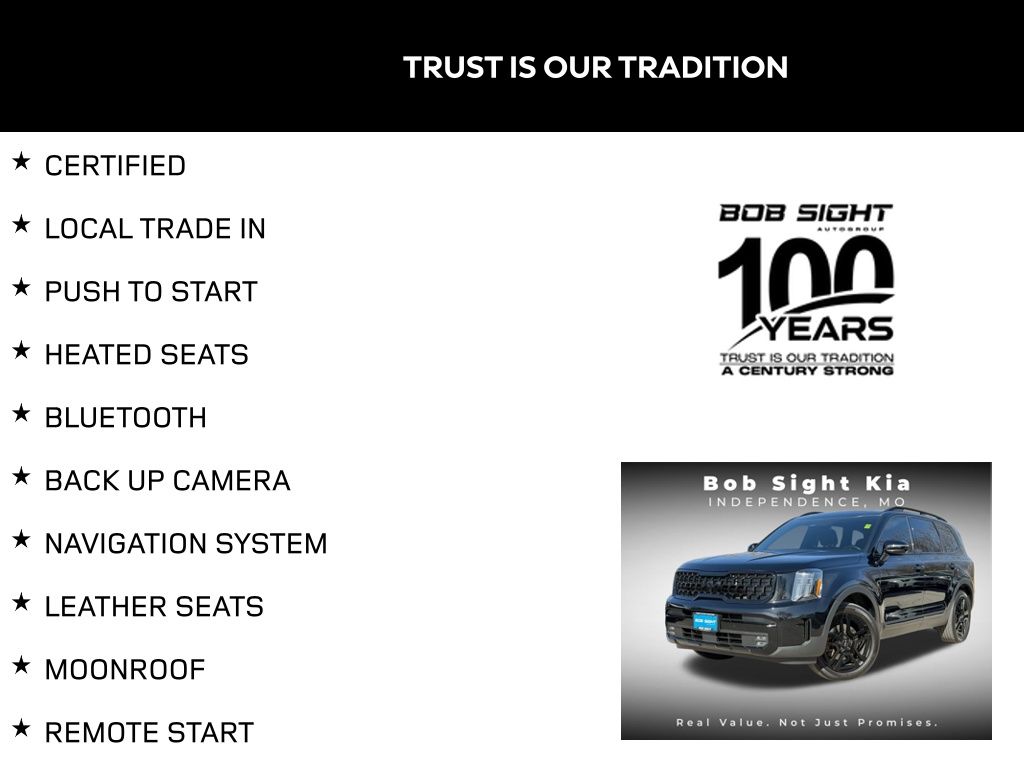 Certified 2024 Kia Telluride SX Prestige X-Line with VIN 5XYP5DGC4RG445596 for sale in Kansas City