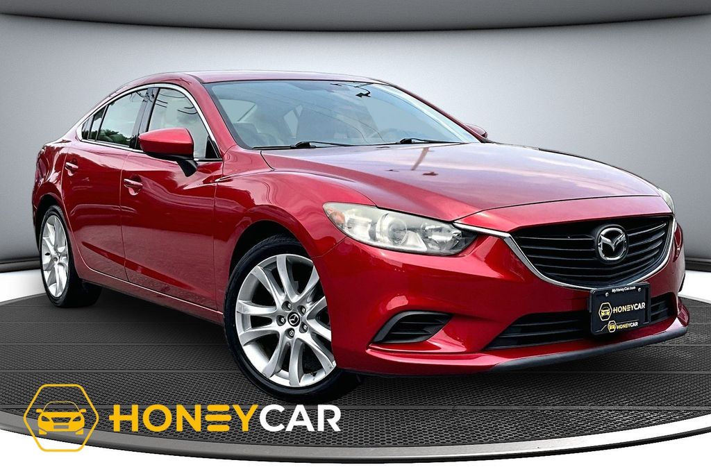 Soul Red Metallic 2014 Mazda MAZDA6 Sedan Front-Wheel Drive 6-Speed Automatic