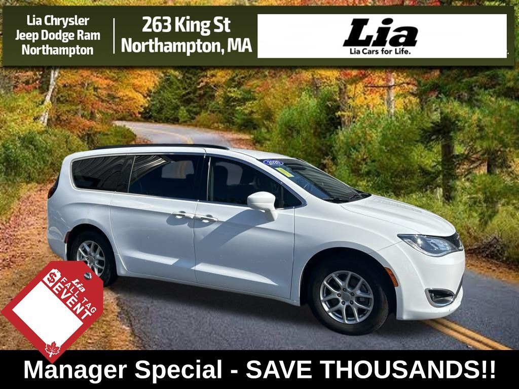 Bright White Clearcoat 2020 Chrysler Pacifica Minivan Front-Wheel Drive 9-Speed Automatic