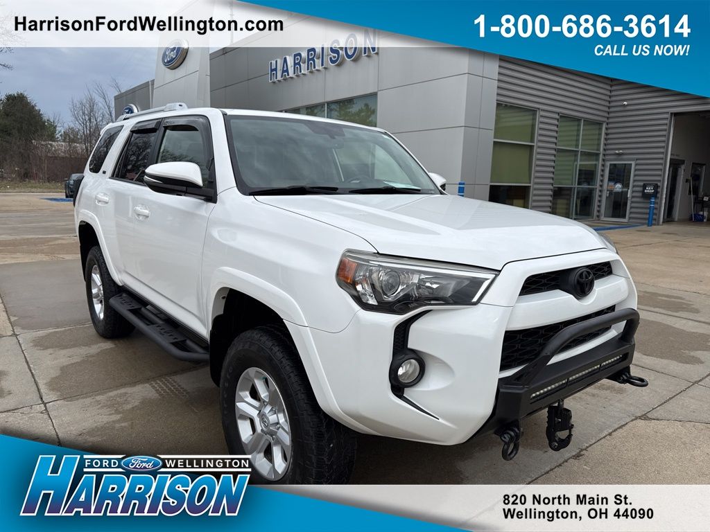 Super White 2016 Toyota 4Runner SR5 Premium 4WD SUV / Crossover Four-Wheel Drive 5-Speed Automatic Overdrive