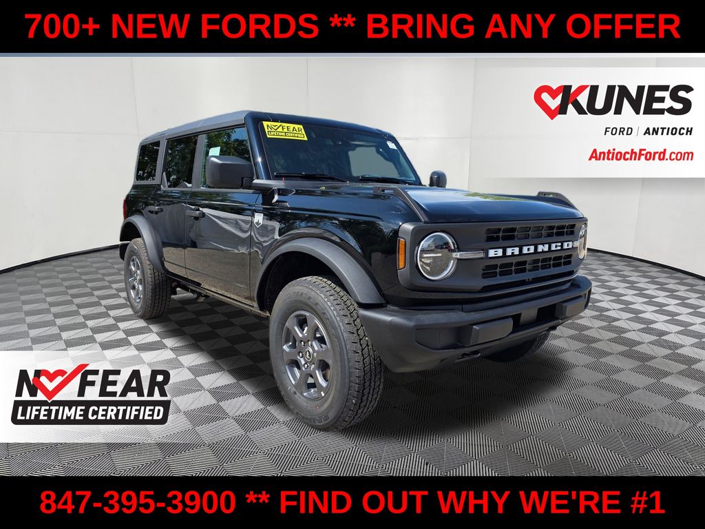 Shadow Black 2026 Ford Bronco SUV / Crossover Four-Wheel Drive Automatic