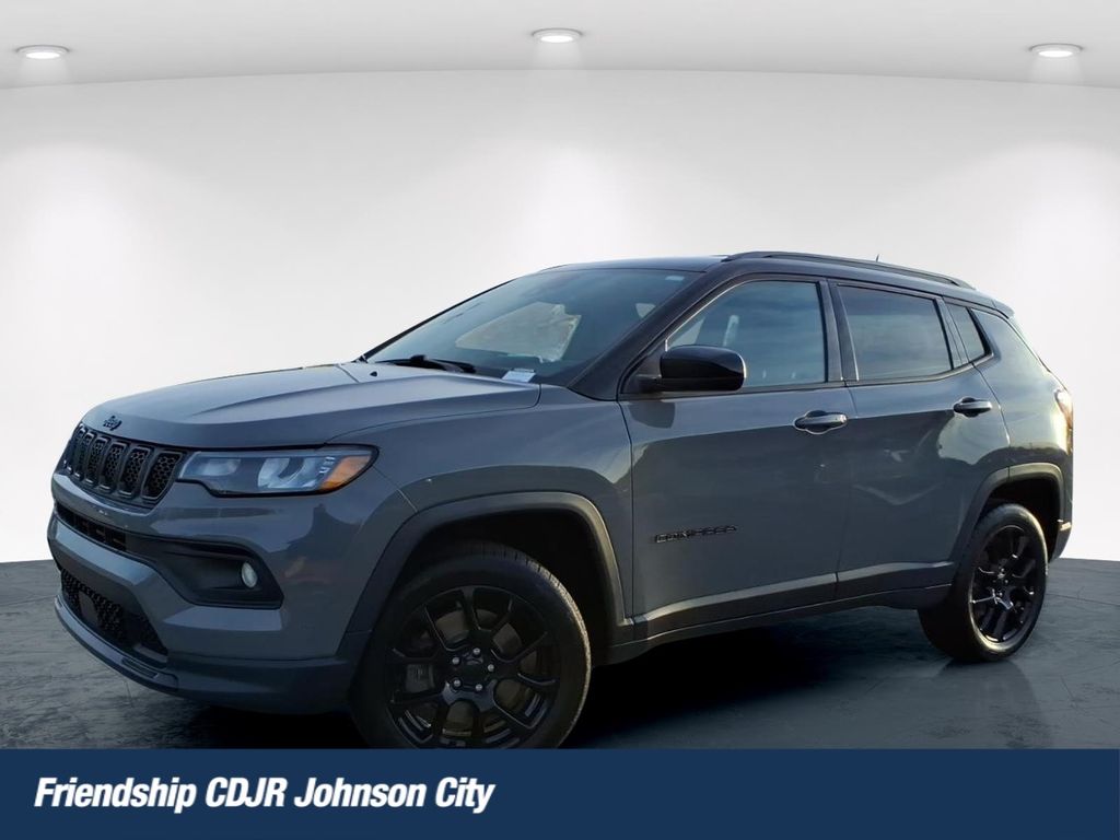 Sting-Gray Clearcoat 2023 Jeep Compass Altitude 4WD SUV / Crossover Four-Wheel Drive 8-Speed Automatic