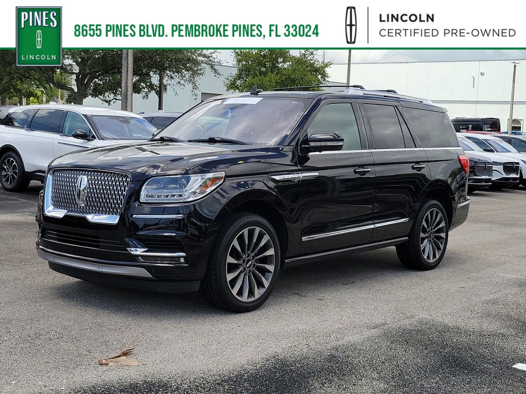 Infinite Black 2020 Lincoln Navigator SUV / Crossover Four-Wheel Drive Automatic