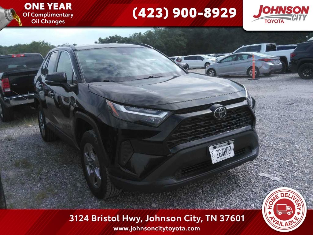 Midnight Black Metallic 2024 Toyota RAV4 SUV / Crossover Front-Wheel Drive 8-Speed Automatic