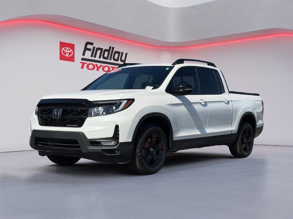 White 2025 Honda Ridgeline Pickup Truck All-Wheel Drive 9-Speed Automatic