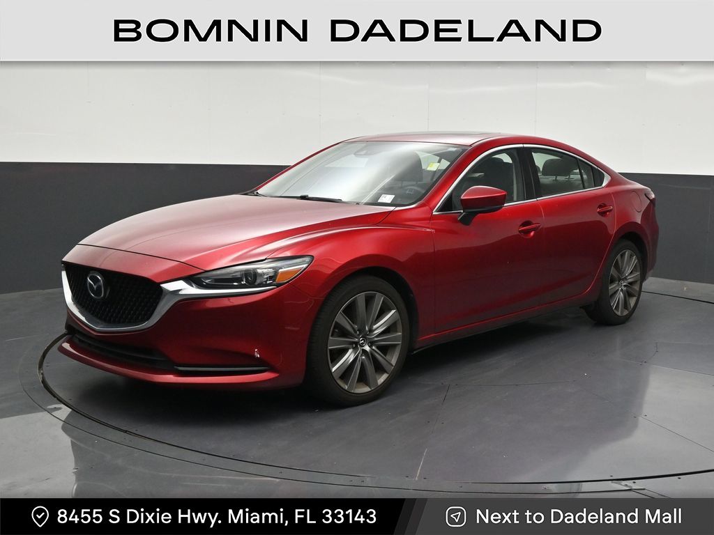 Red Crystal 2021 Mazda MAZDA6 Sedan Front-Wheel Drive 6-Speed Automatic