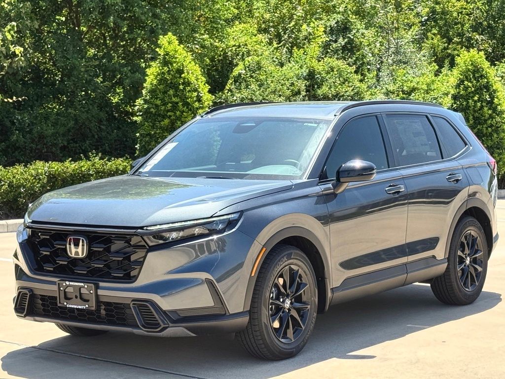 2026 Honda CR-V Hybrid Sport Gray at Classic Chevrolet Galveston