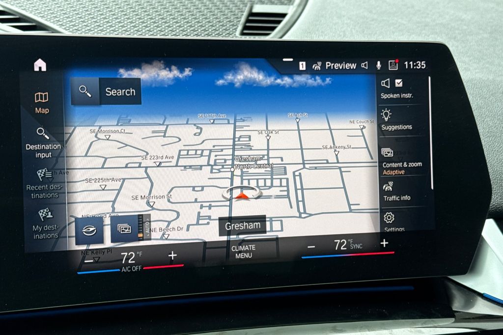 used 2023 BMW X1 car, priced at $29,924