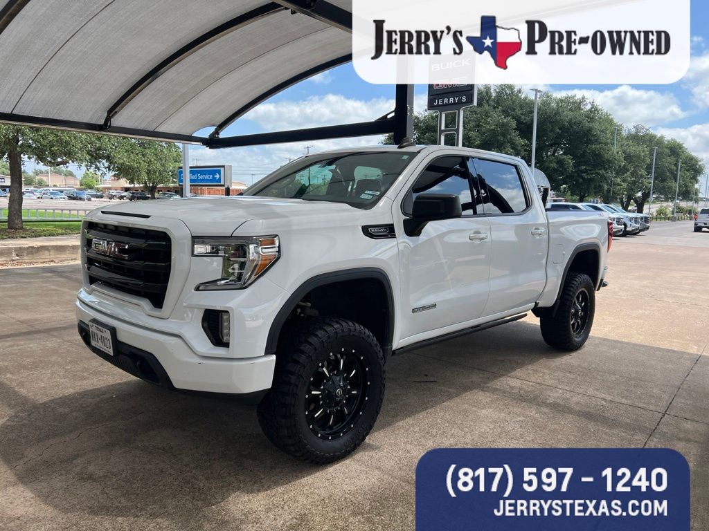 Summit White 2020 GMC Sierra 1500 Elevation Crew Cab 4WD Pickup Truck Four-Wheel Drive Automatic