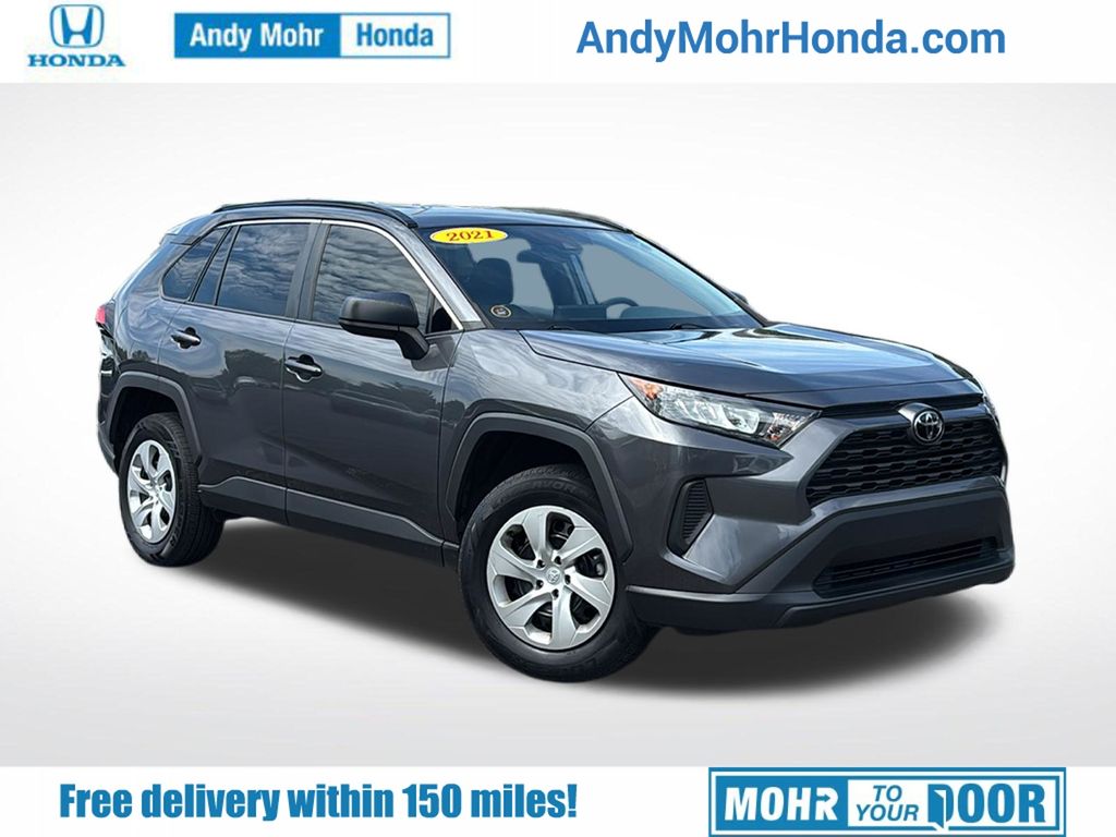 Midnight Black Metallic 2021 Toyota RAV4 SUV / Crossover All-Wheel Drive 8-Speed Automatic
