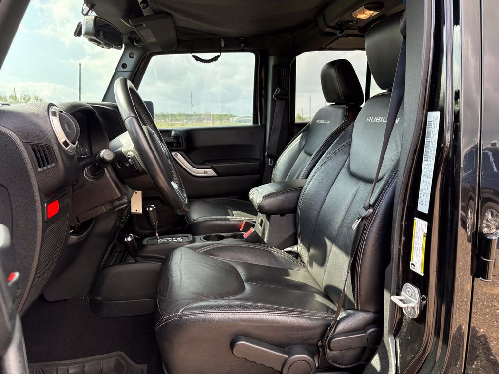 2016 Jeep Wrangler Unlimited Rubicon Black at North Houston Mitsubishi
