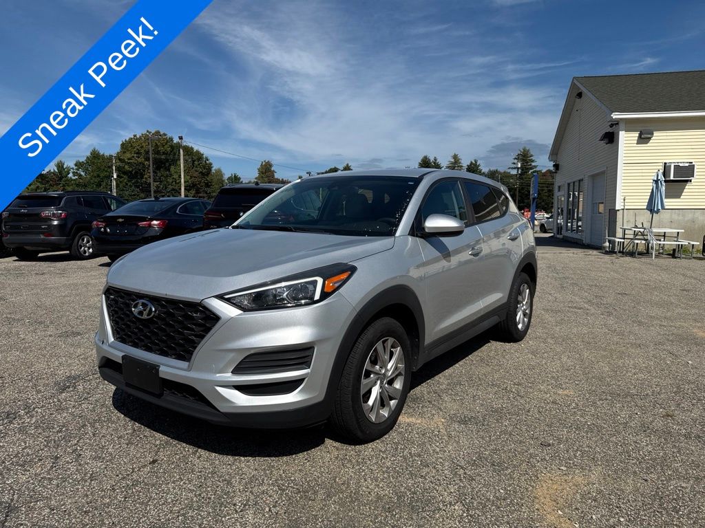 Molten Silver 2019 Hyundai Tucson SUV / Crossover All-Wheel Drive 6-Speed Automatic