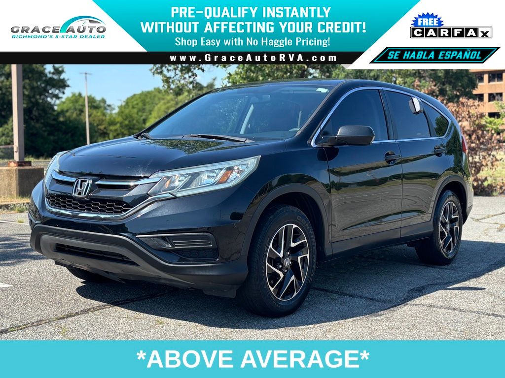 Crystal Black Pearl 2016 Honda CR-V SUV / Crossover Front-Wheel Drive Continuously Variable Transmission