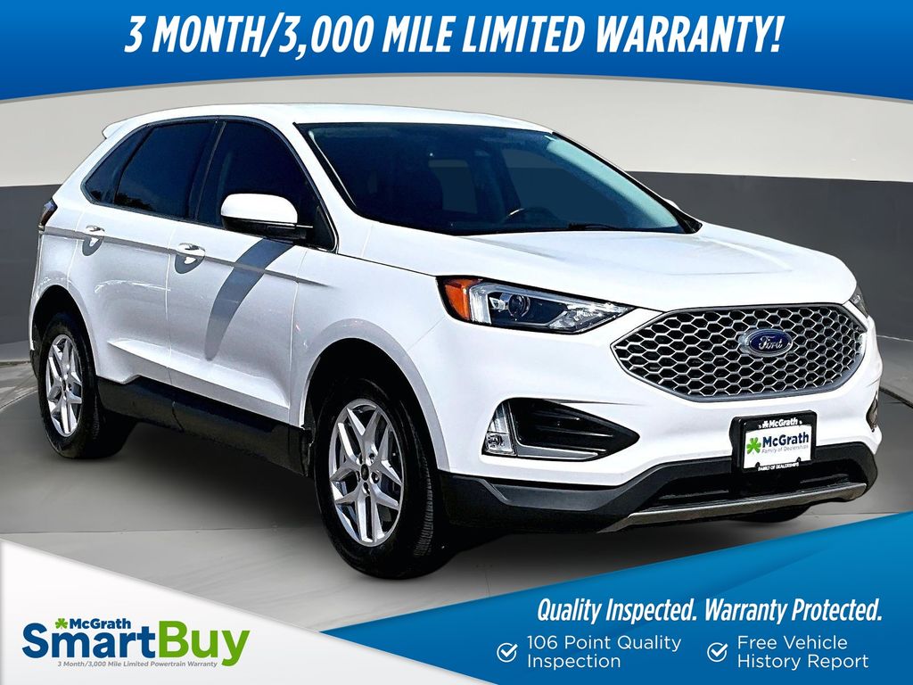 Oxford White 2023 Ford Edge SUV / Crossover All-Wheel Drive 8-Speed Automatic