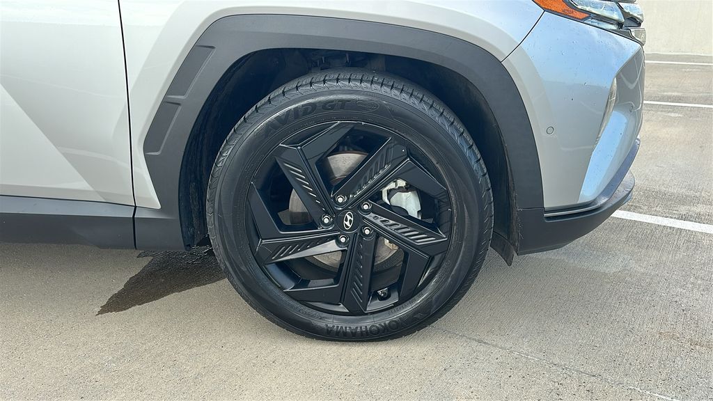 2022 Hyundai Tucson Limited Silver at Classic Elite Chevrolet Sugar Land