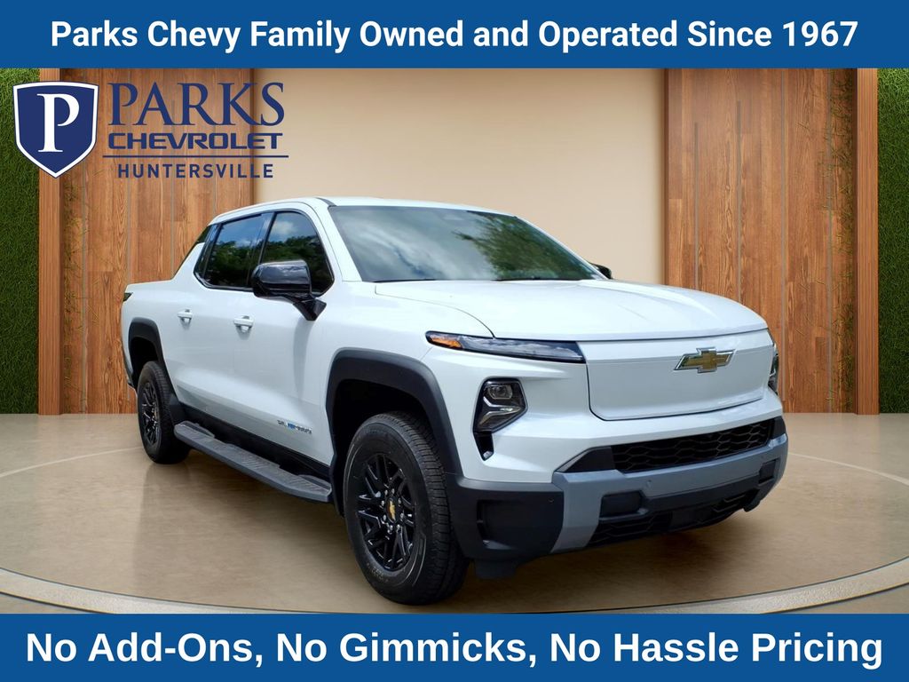 Summit White 2026 Chevrolet Silverado EV Pickup Truck All-Wheel Drive 1-Speed Automatic