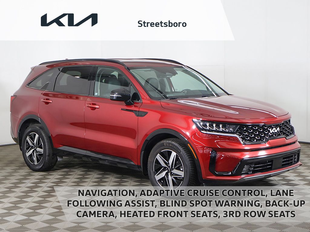 Passion Red 2023 Kia Sorento SUV / Crossover Front-Wheel Drive 8-Speed Dual Clutch
