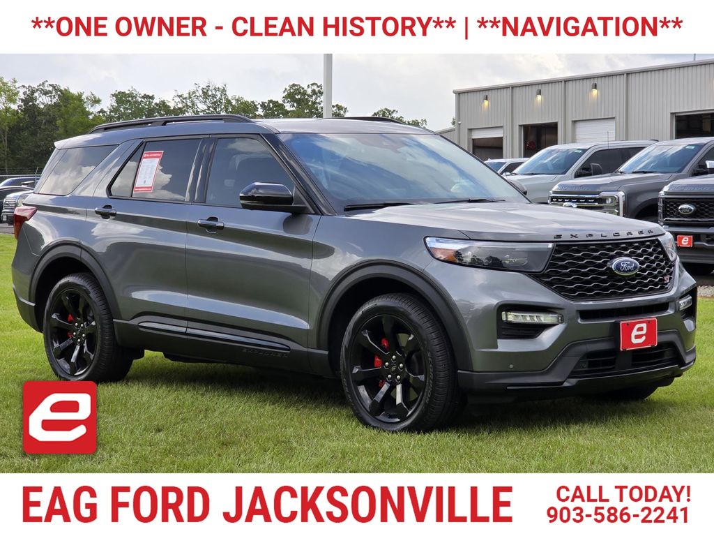 Carbonized Gray Metallic 2023 Ford Explorer SUV / Crossover All-Wheel Drive Automatic