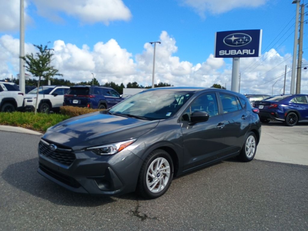 Magnetite Gray Metallic 2024 Subaru Impreza Wagon All-Wheel Drive Continuously Variable Transmission