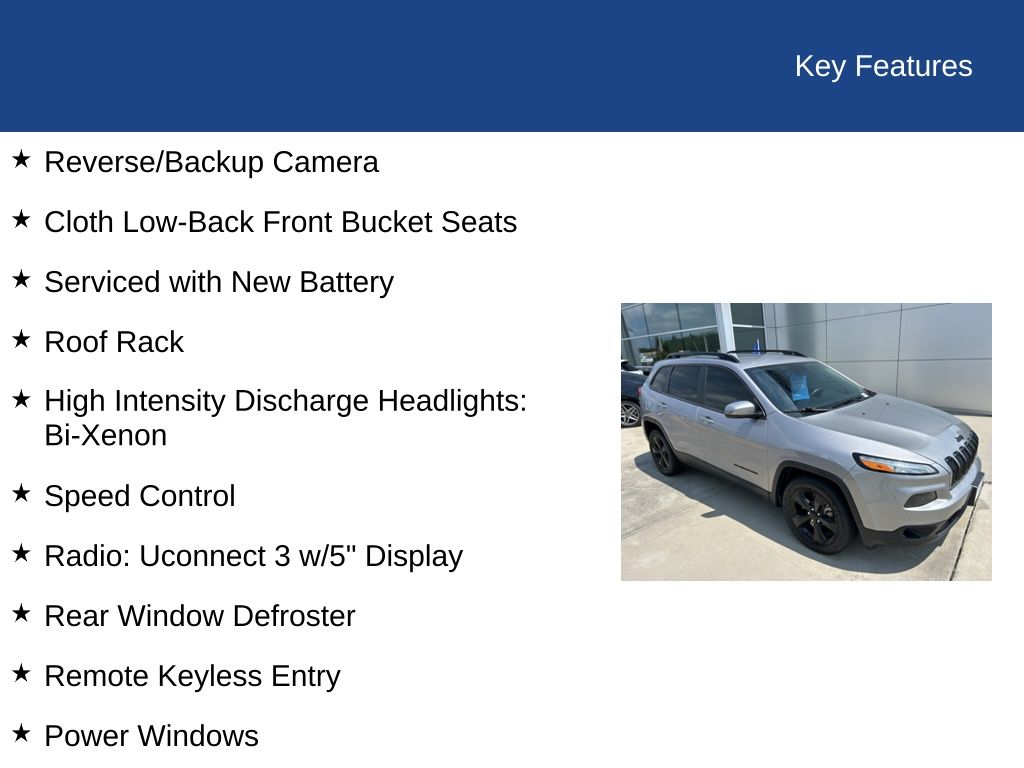2018 Jeep Cherokee Latitude
