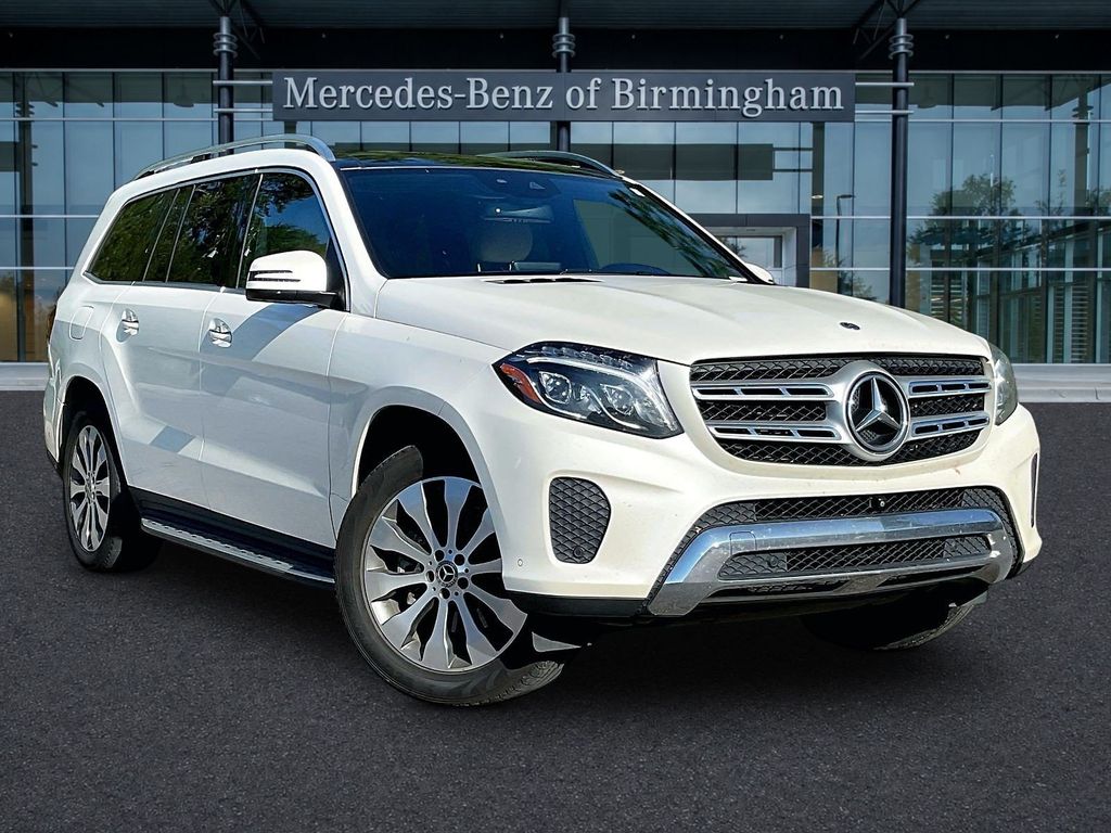 designo Diamond White Metallic 2018 Mercedes-Benz GLS SUV / Crossover All-Wheel Drive 9-Speed Automatic