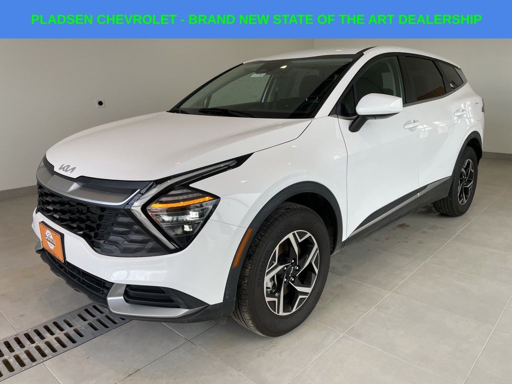 Glacial White Pearl 2025 Kia Sportage LX AWD SUV / Crossover All-Wheel Drive 8-Speed Automatic