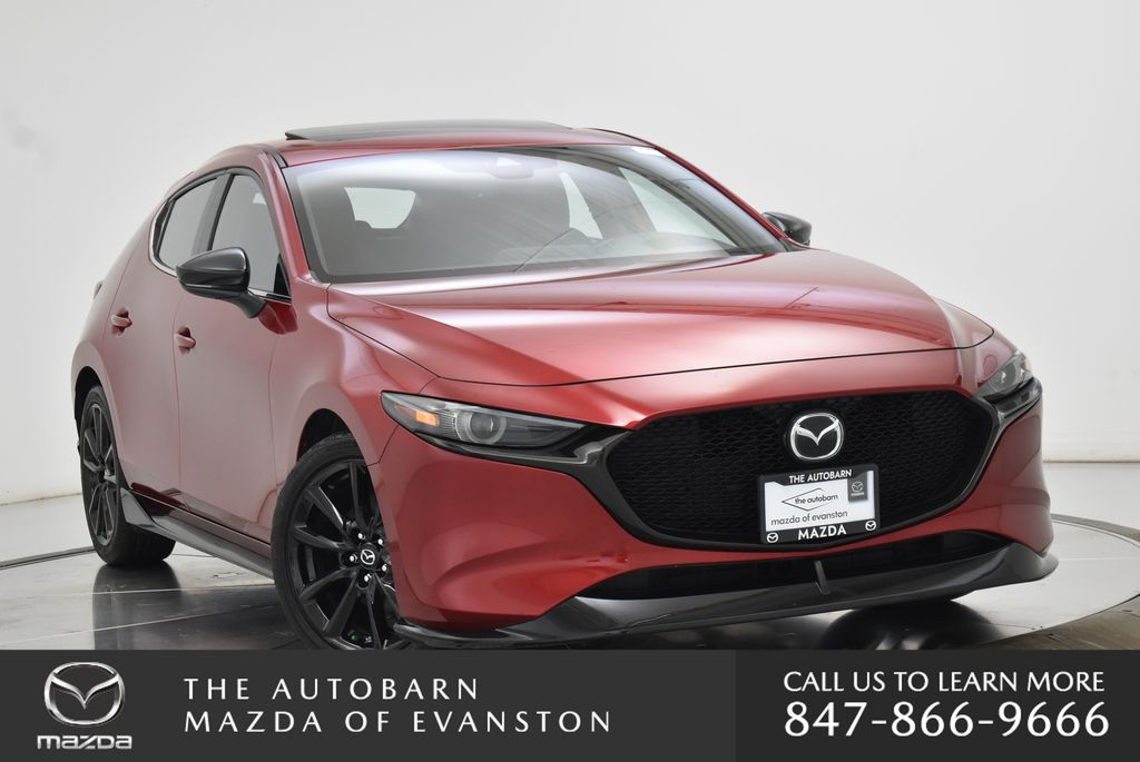 Soul Red Crystal Metallic 2022 Mazda MAZDA3 Hatchback All-Wheel Drive 6-Speed Automatic
